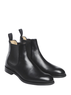 Cheaney Godfrey D Leather Chelsea Boots - view 2, Black