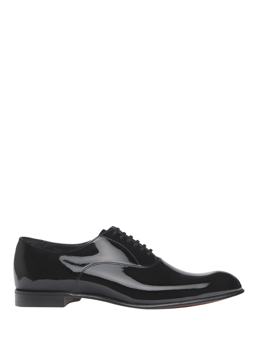Cheaney Kelly Patent Leather Oxford Dress Shoes, Black