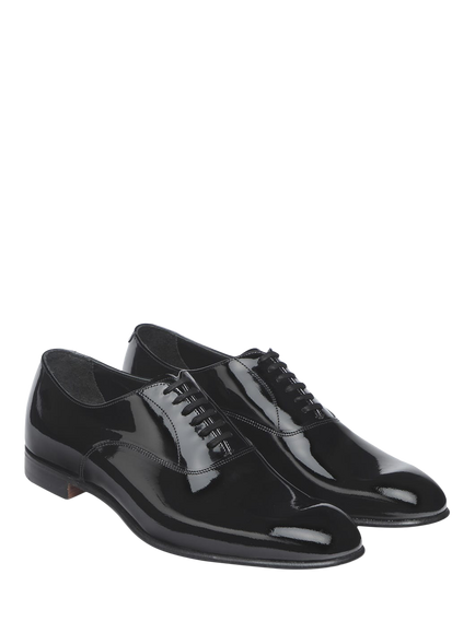 Cheaney Kelly Patent Leather Oxford Dress Shoes, Black - view 2, Black