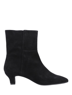 Hush Puppies Nahla Leather Ankle Boots, Black, Black