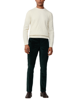 Hackett London Wool Crew Neck Jumper - view 2, Off White