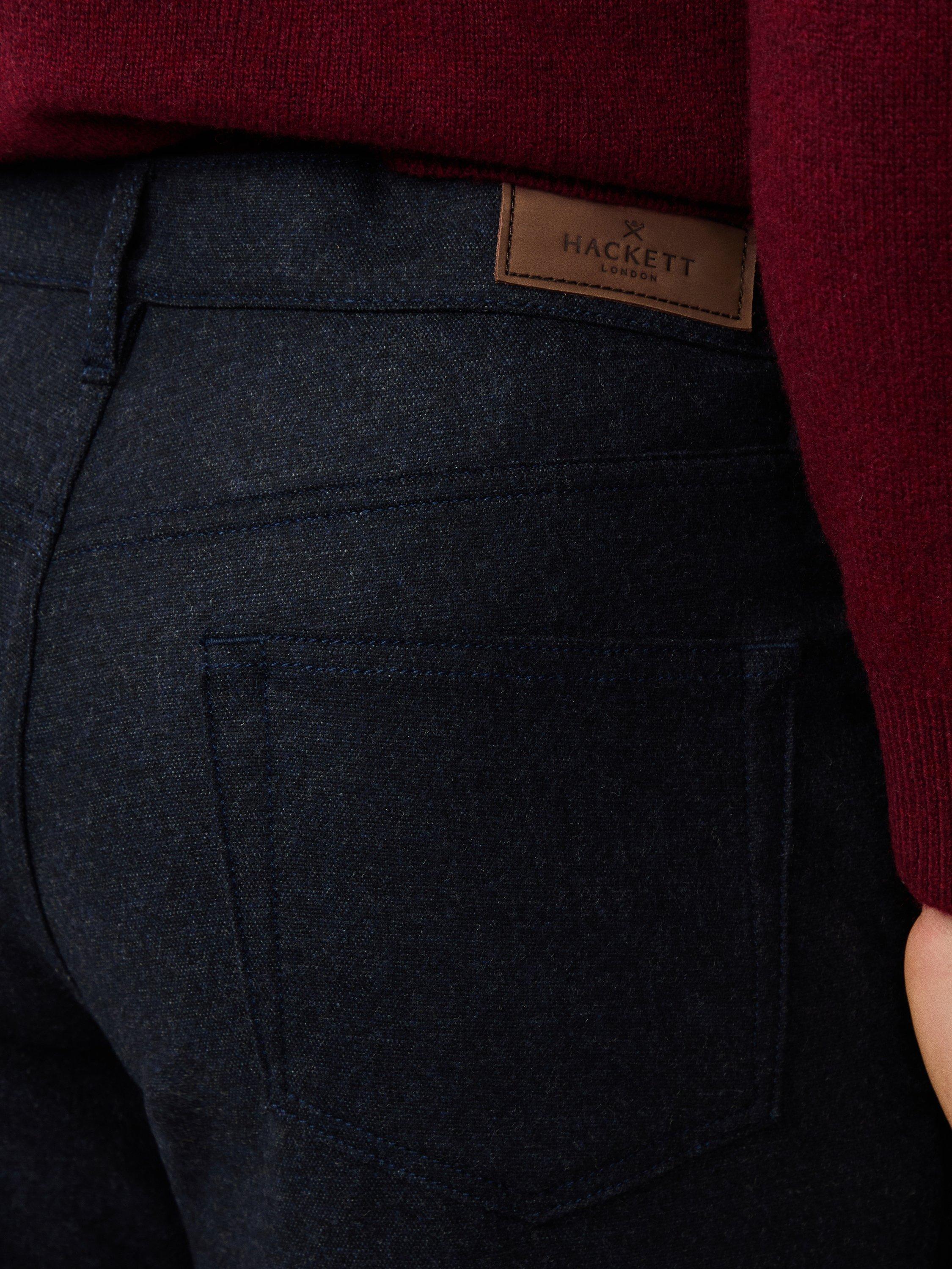 Product image 6 of 8, which shows Hackett London Regular Fit Trinity Trousers, Navy, 28