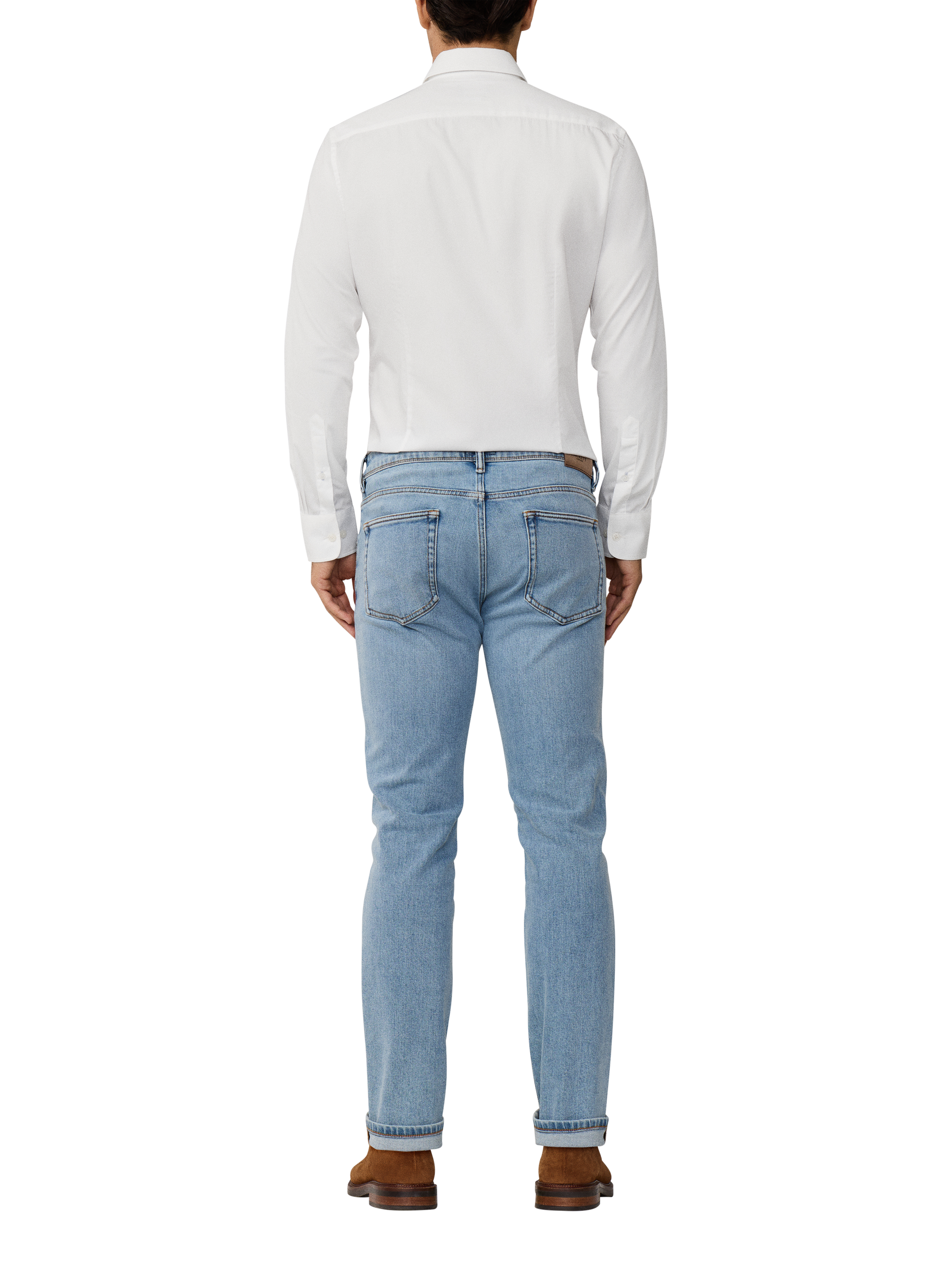 Product image 3 of 8, which shows Hackett London Slim Fit Jeans, Denim Blue, 28