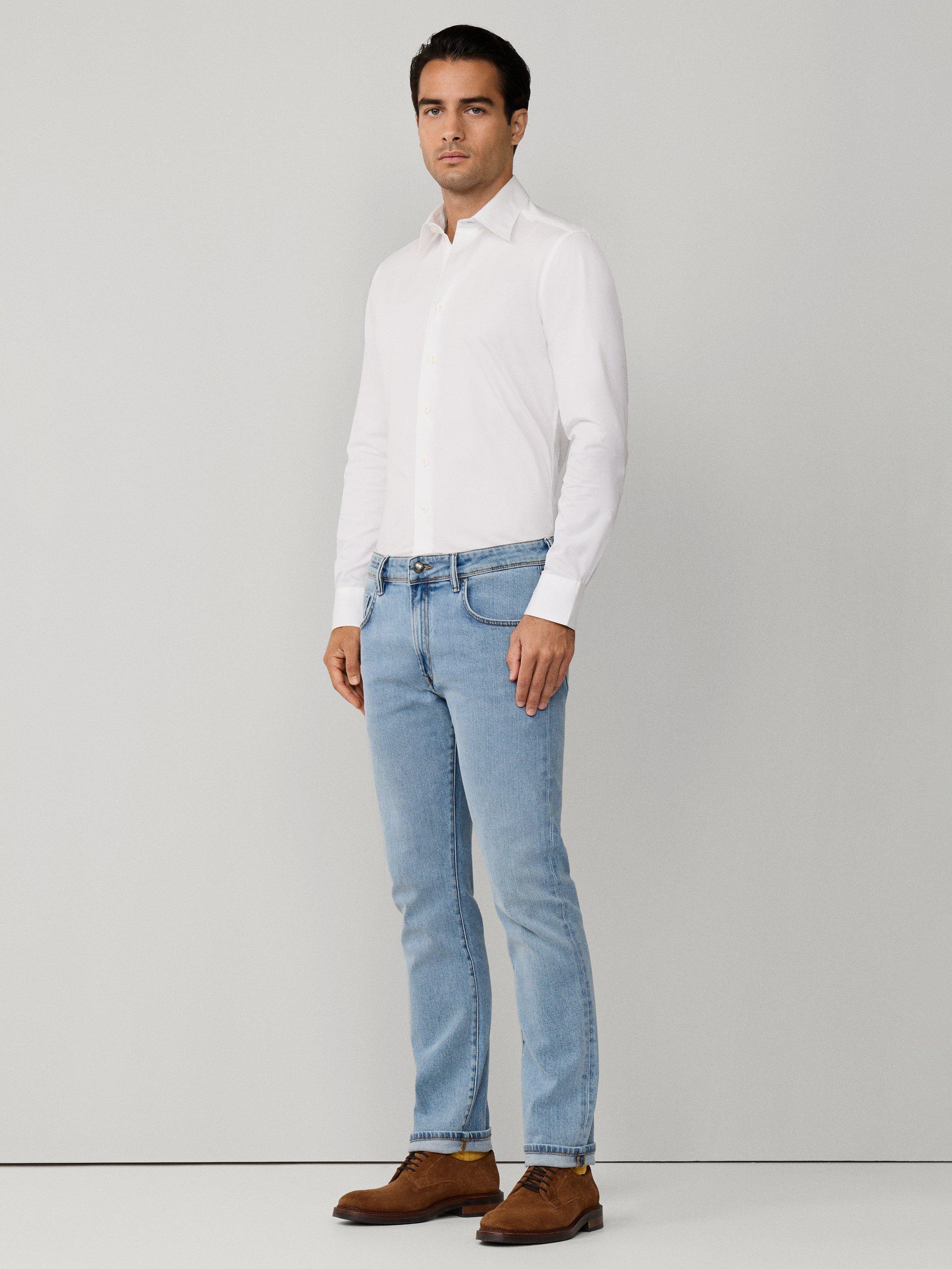 Product image 7 of 8, which shows Hackett London Slim Fit Jeans, Denim Blue, 28