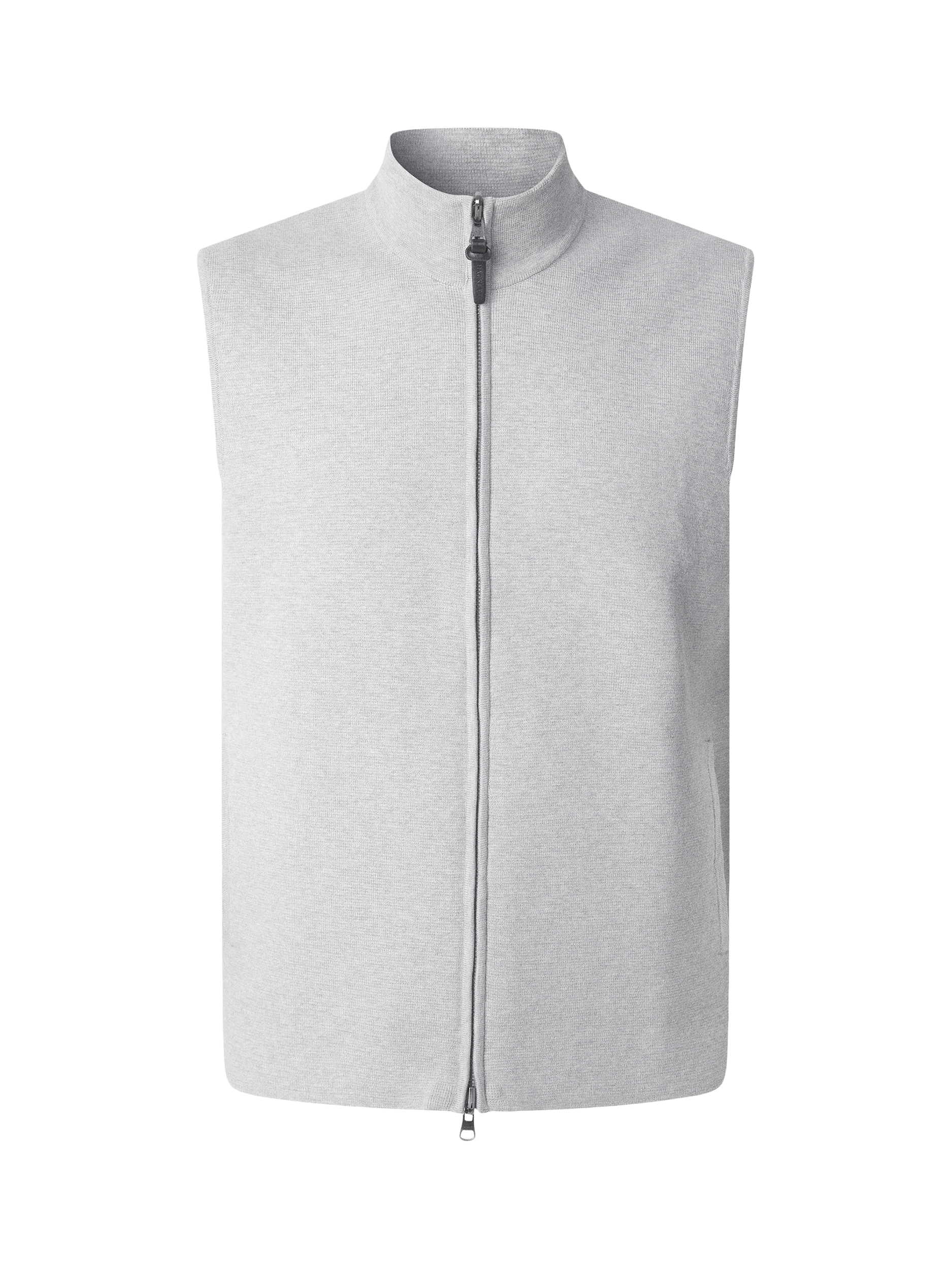 Product image 4 of 5, which shows Hackett London Cotton Blend Tailored Jacket, Pearl Grey, XXXL