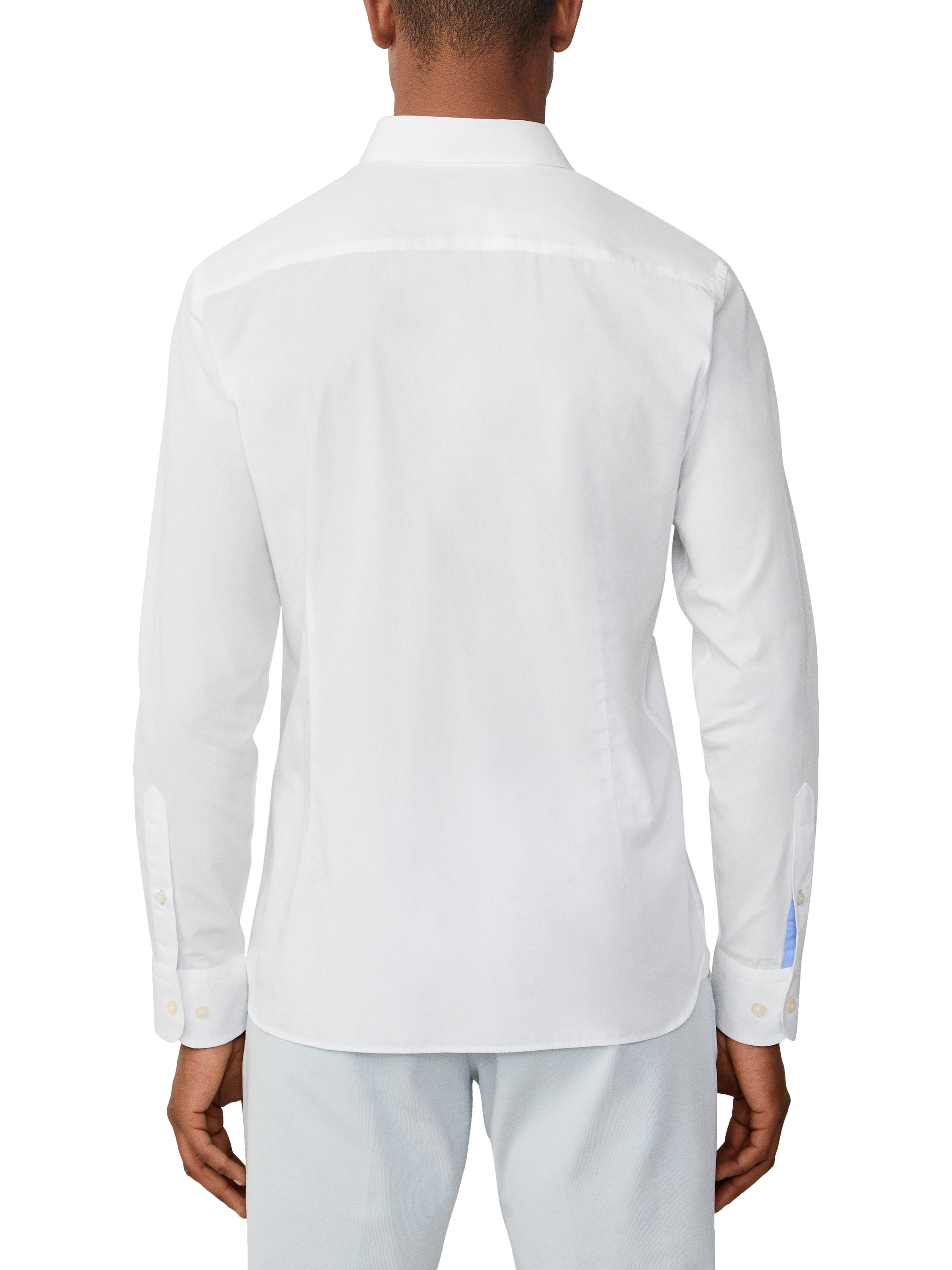 Product image 3 of 6, which shows Hackett London Tailored Fit Shirt, Optic White, XXL