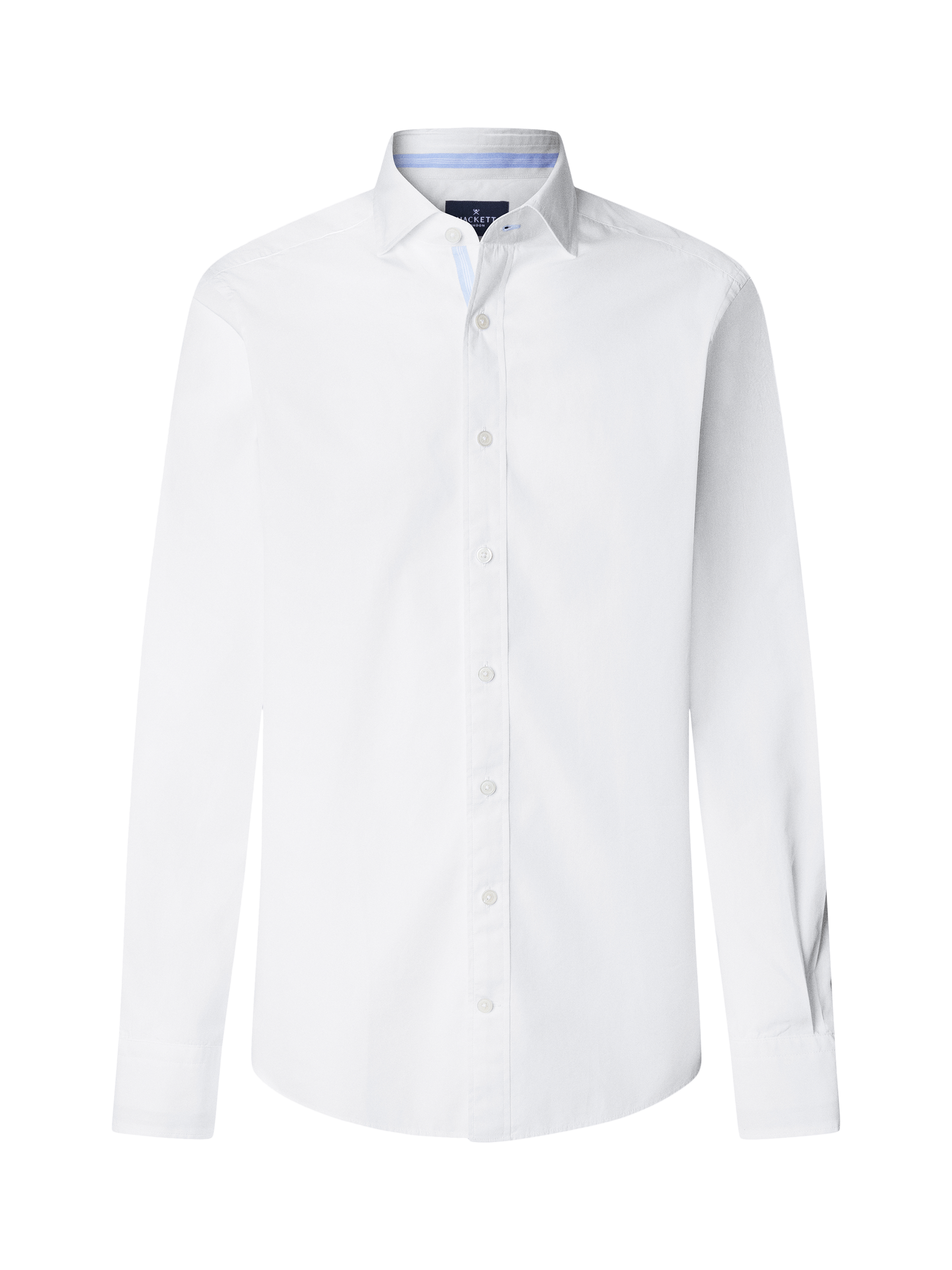 Product image 4 of 6, which shows Hackett London Tailored Fit Shirt, Optic White, XXL