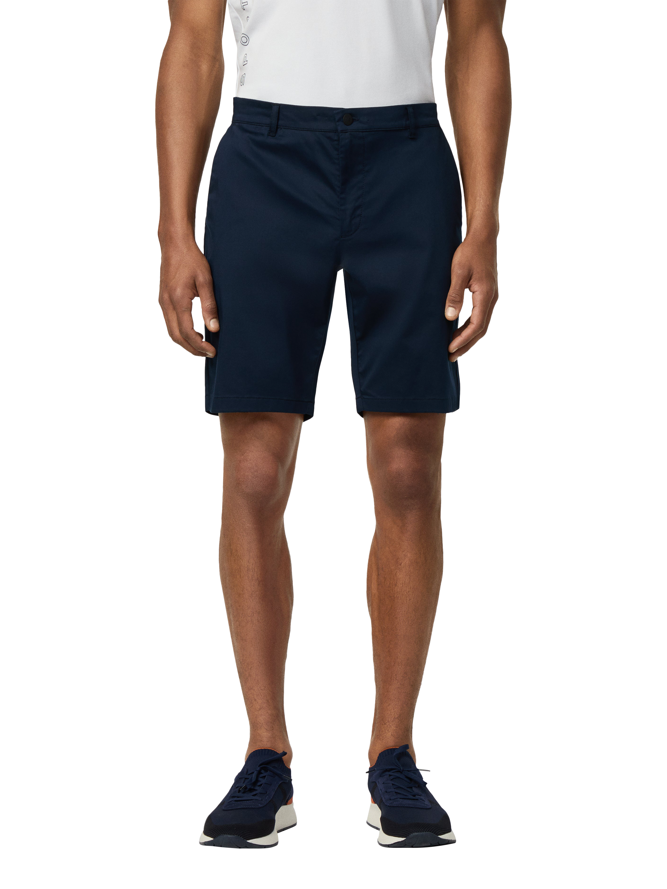 Product image 1 of 8, which shows Hackett London Kensington Shorts, Navy, 30