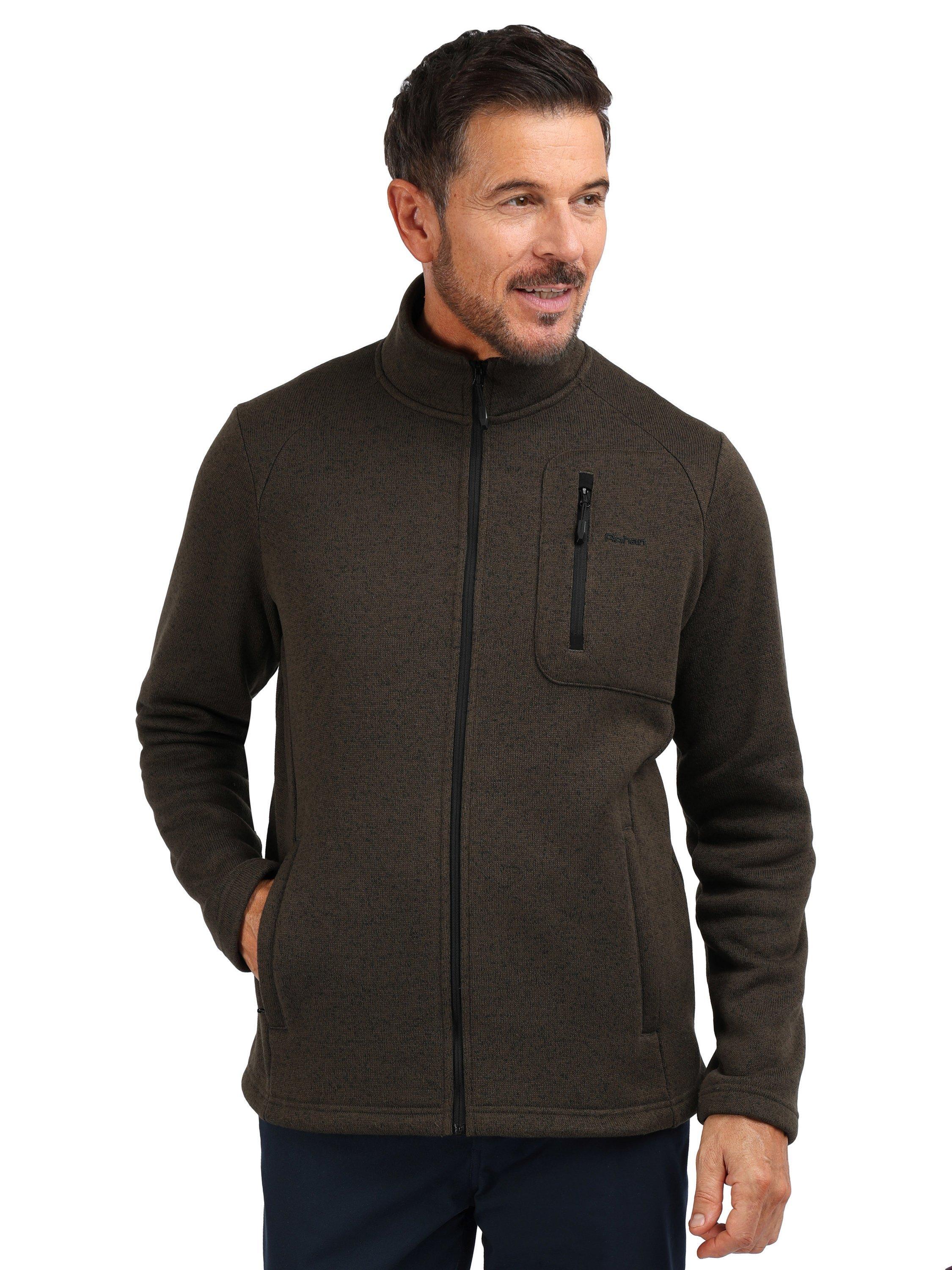 Product image 1 of 8, which shows Rohan Kiruna Zipped Fleece, Dark Olive Brown, S