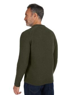 Rohan Men's Elgin Crew Neck Jumper - view 2, Tundra Brown