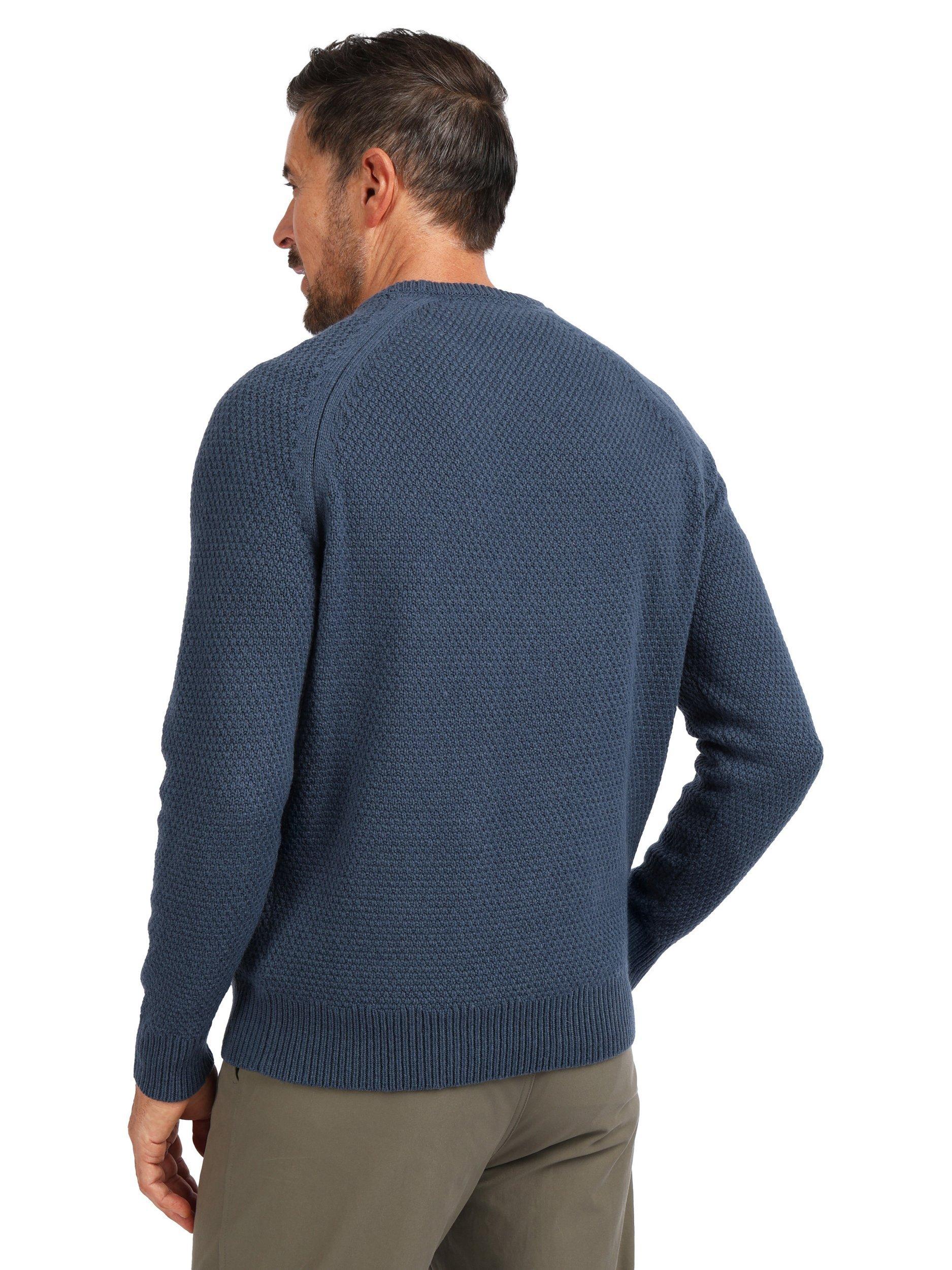 Product image 2 of 7, which shows Rohan Men's Elgin Crew Neck Jumper, Steel Blue, S