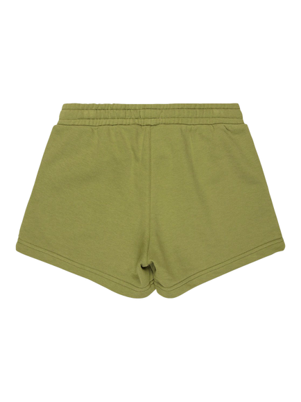 Roxy Kids' Surf Feeling Drawstring Sweat Shorts, Oil Green - view 2, Oil Green