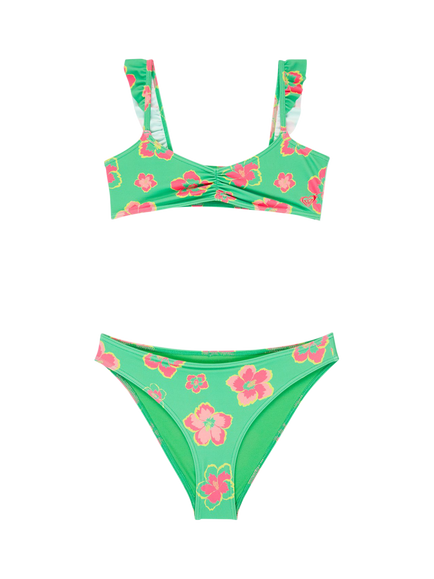 Roxy Kids' Floral Bikini, Katydid Tropicool, Katydid Tropicool