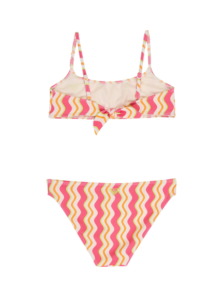 Roxy Kids' Square Neck Bikini, Bold Waves - view 2, Bold Waves