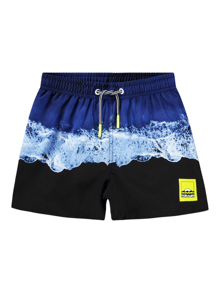 Molo Kids' Niko Big Ocean Swimming Shorts, Ocean, Ocean
