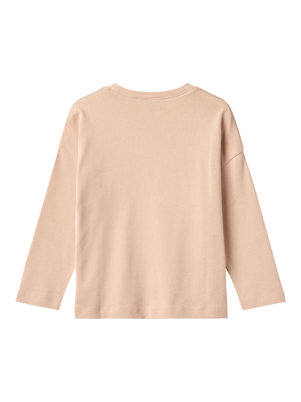 WHEAT Kids' Hanni Mountain Print T-Shirt, Rose Dust - view 2, Rose Dust