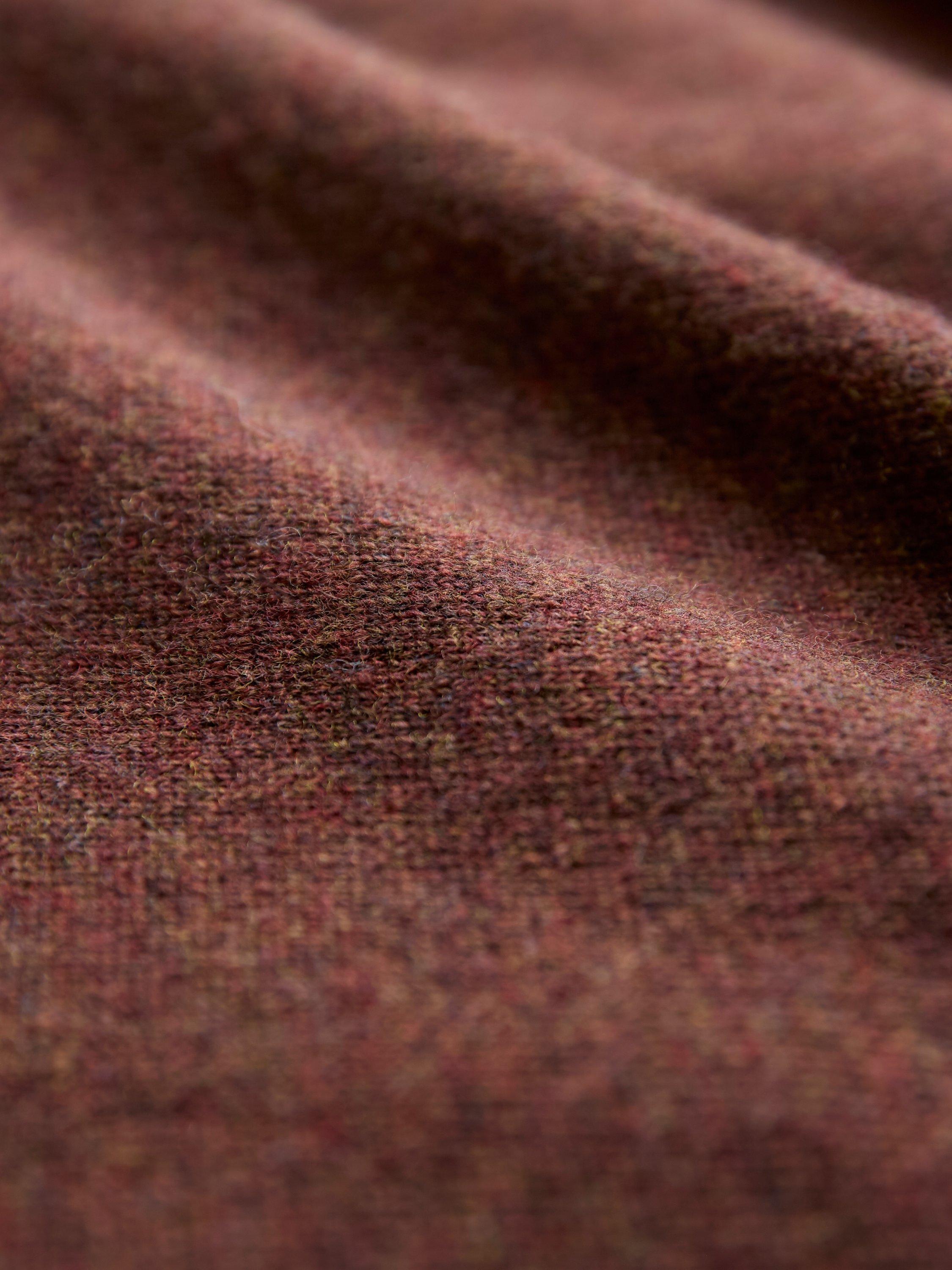 Product image 6 of 6, which shows Celtic & Co. Turtleneck Pure Wool Jumper Midi Dress, Ember, XS