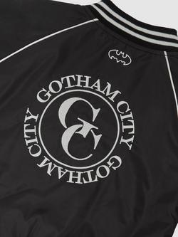 Reiss Kids' Otisburg Gotham City Bomber Jacket, Black - view 2, Black