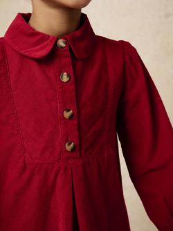 Reiss Kids' Lyra Shirt Dress, Red - view 2, Red