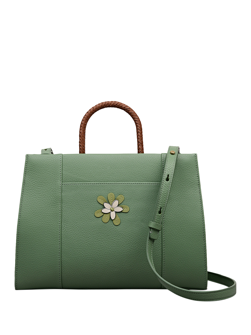 Product image 2 of 5, which shows Radley Lunar New Year Canvas Bag, Pistachio