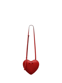 Radley Heart Street Leather Crossbody Bag, Poinsettia, Poinsettia