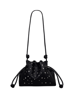 Radley The Roxburgh Small Drawstring Cross Body Bag, Black - view 2, Black