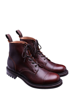 Cheaney Hurricane II C Leather Derby Boots - view 2, Whiskey