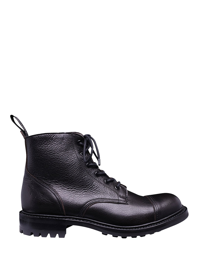 Product image 1 of 3, which shows Cheaney Hurricane II C Leather Derby Boots, Black, 6