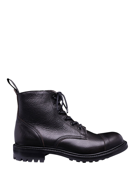 Cheaney Hurricane II C Leather Derby Boots, Black