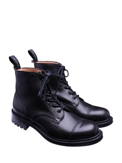 Cheaney Hurricane II C Leather Derby Boots - view 2, Black