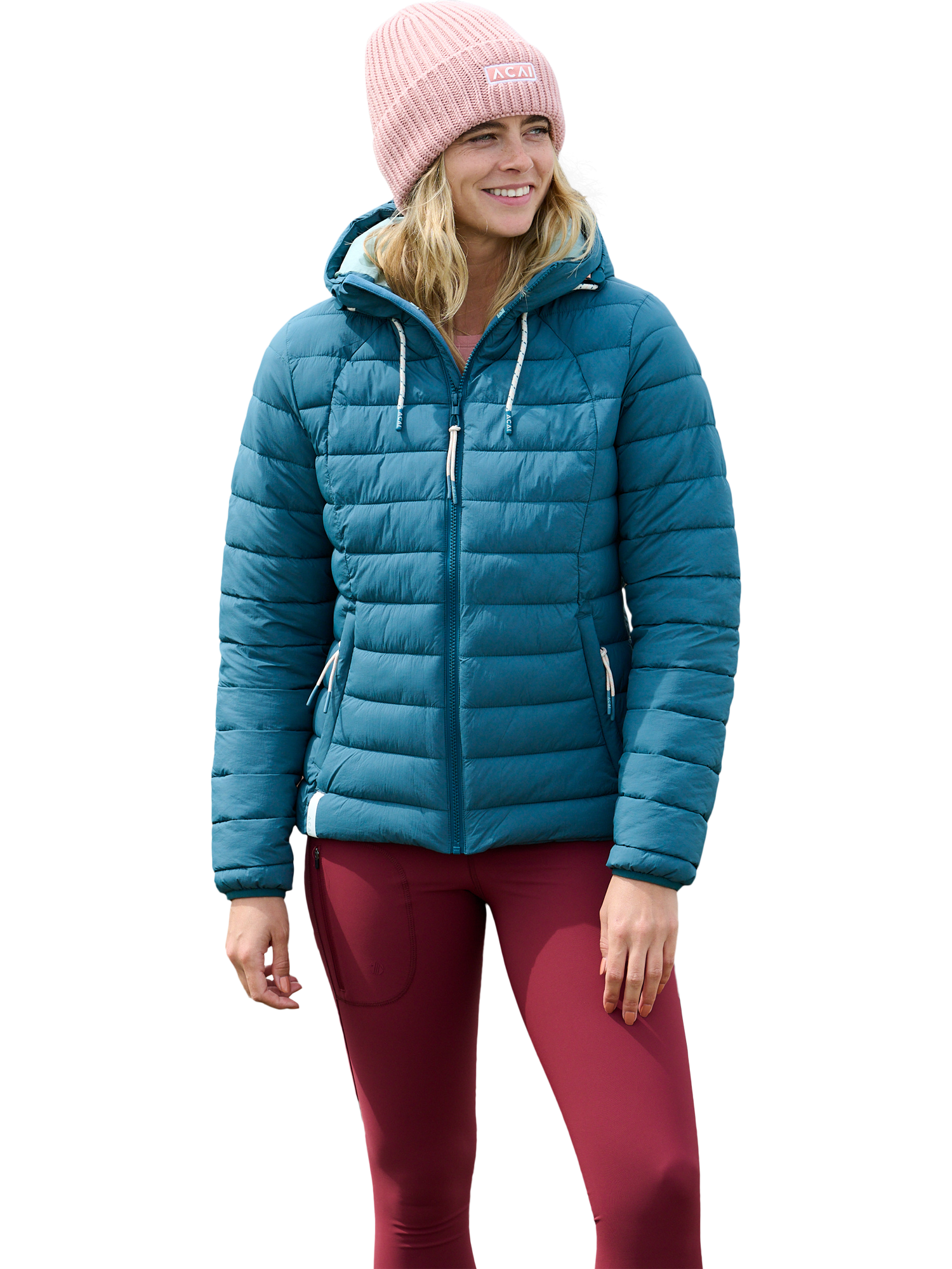 Product image 1 of 8, which shows ACAI Cloudguard Hooded Jacket, Wild Fern, 6