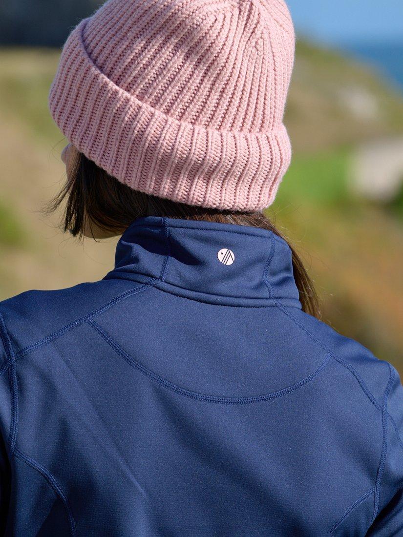 Product image 4 of 7, which shows ACAI Alpine Ascent Zipped Fleece, Deep Navy, 6