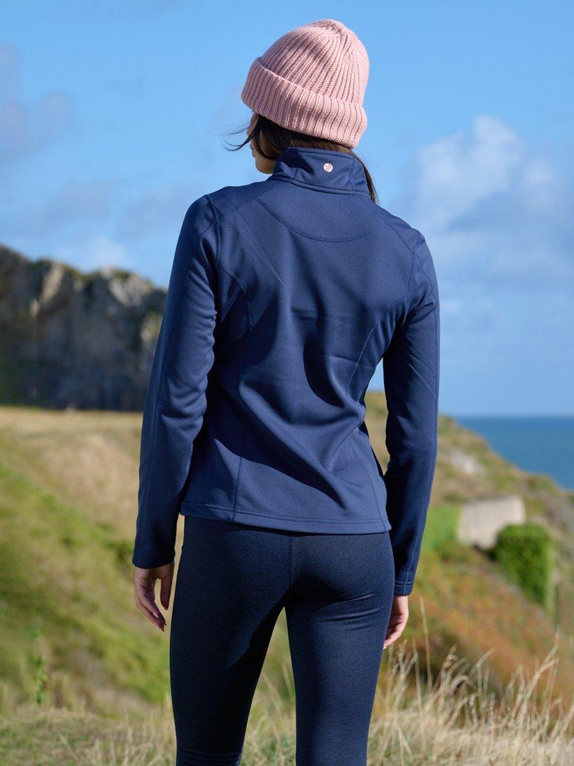 Product image 5 of 7, which shows ACAI Alpine Ascent Zipped Fleece, Deep Navy, 6