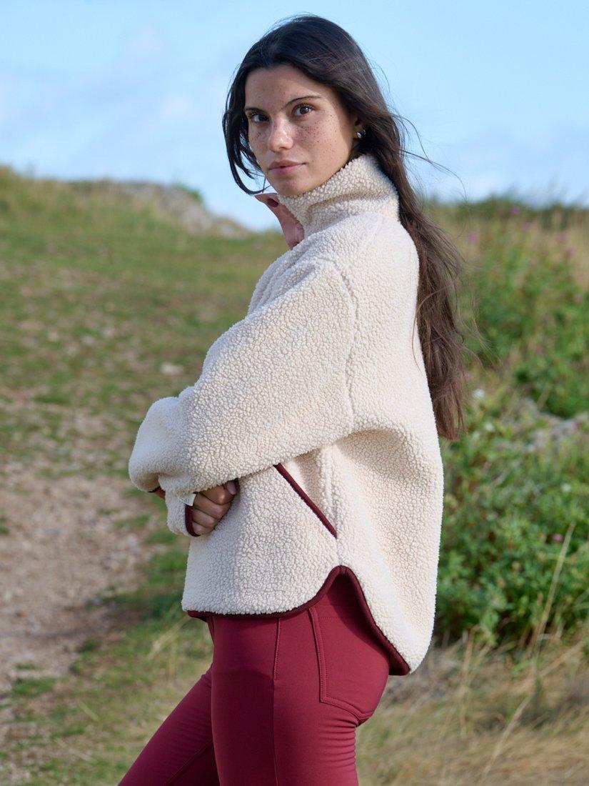 Product image 7 of 7, which shows ACAI Nomad Fleece, Oatmeal, 6