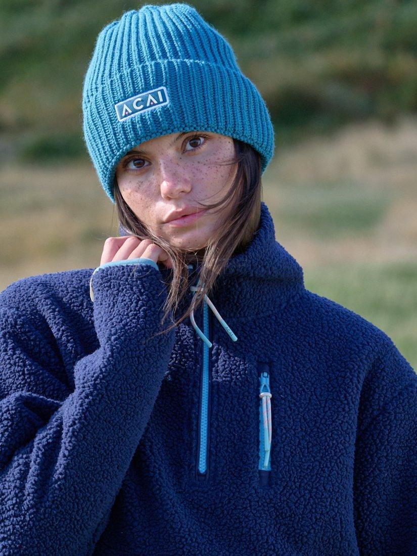 Product image 2 of 7, which shows ACAI Toast Fleece, Deep Navy, 6