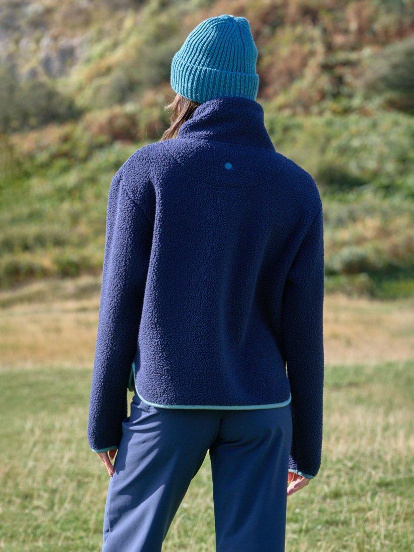 Product image 4 of 7, which shows ACAI Toast Fleece, Deep Navy, 6