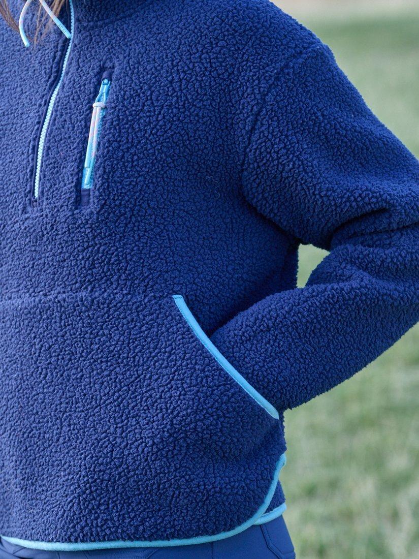 Product image 6 of 7, which shows ACAI Toast Fleece, Deep Navy, 6