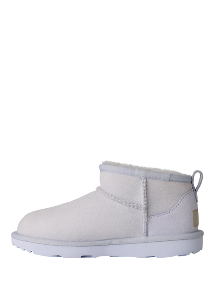 UGG Kids' Classic Ultra Mini Suede Boots, Misty Wisteria - view 2, Misty Wisteria