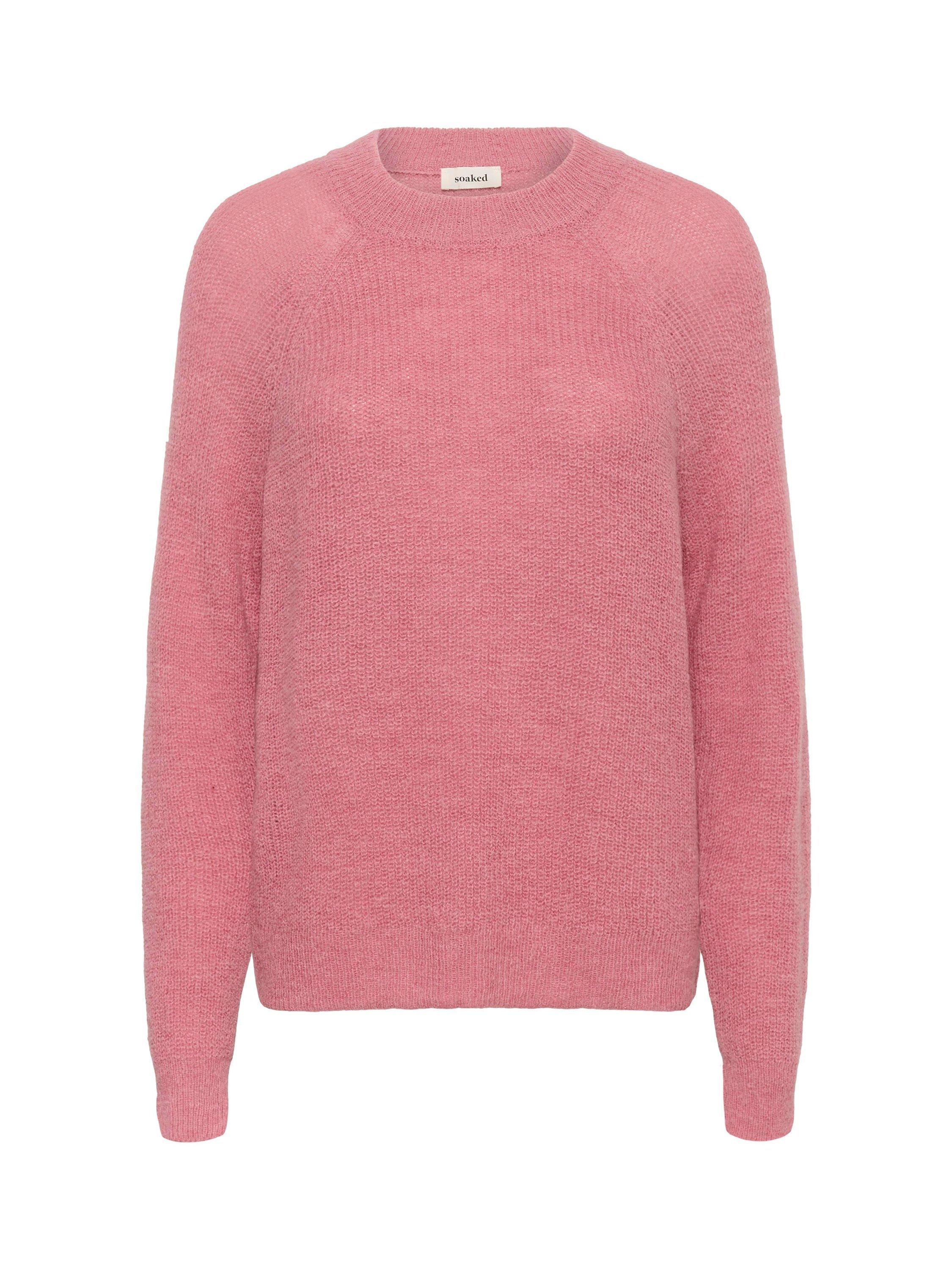 Product image 5 of 6, which shows Soaked In Luxury Tuesday Wool Blend Crew Neck Jumper, Polignac, XS