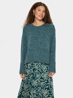Saint Tropez Mallory Crew Neck Jumper, June Bug Melange