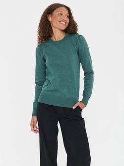 Saint Tropez Mila Crew Neck Jumper, June Bug Melange