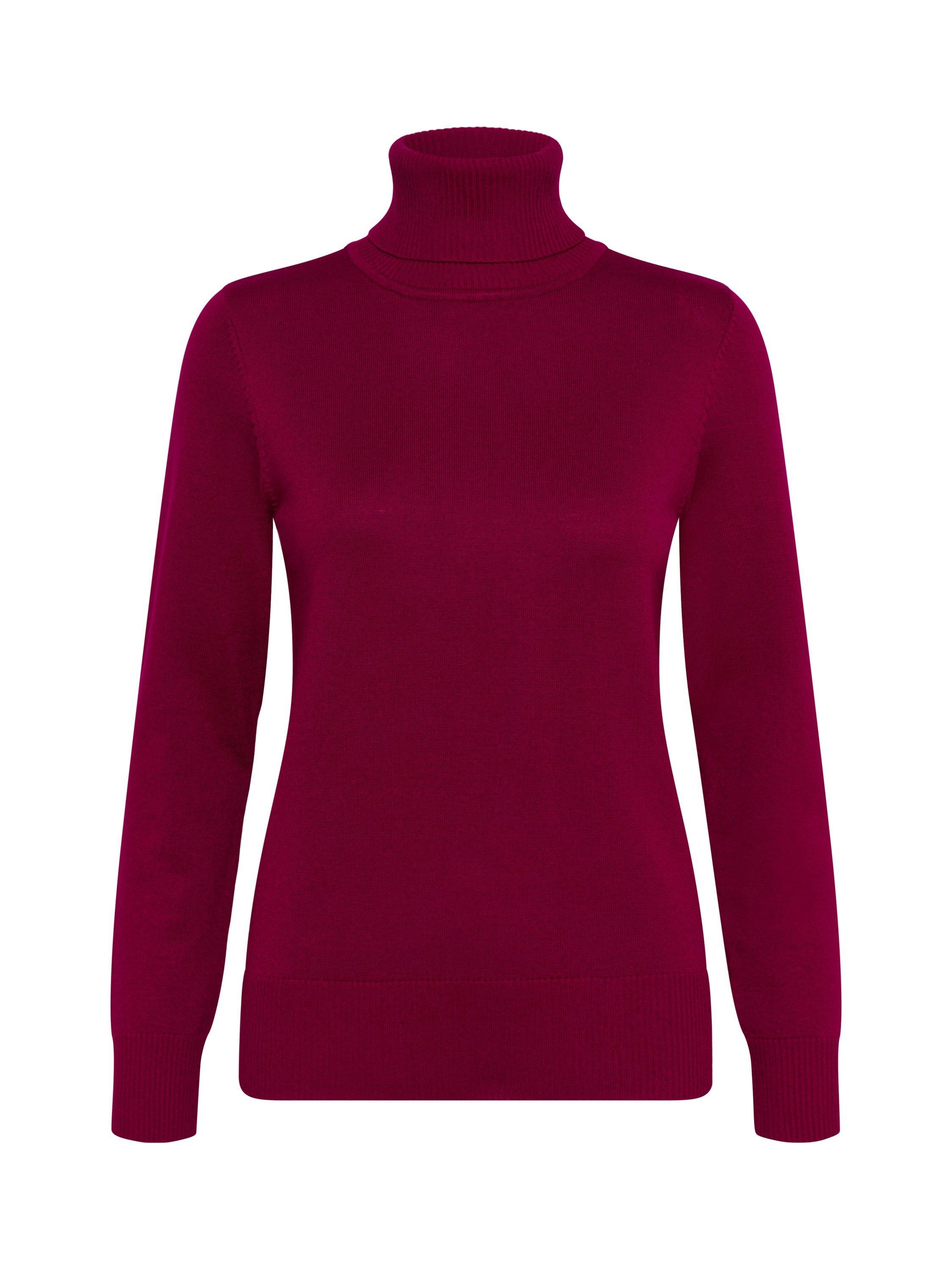 Product image 5 of 6, which shows Saint Tropez Mila Roll Neck Jumper, Anemone, XS