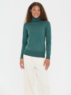 Saint Tropez Mila Roll Neck Jumper, June Bug Melange