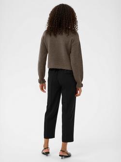 KAFFE Courson Round Neck Cardigan - view 2, Morel