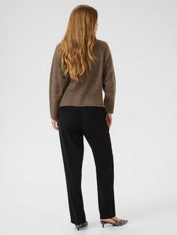 KAFFE KAerin Rollneck Jumper, Morel - view 2, Morel