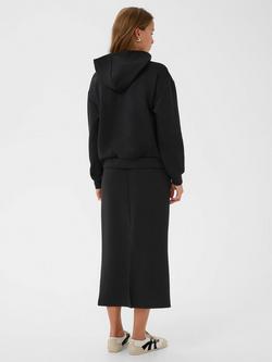 KAFFE Annika Pull Over Hoodie, Deep Black - view 2, Deep Black