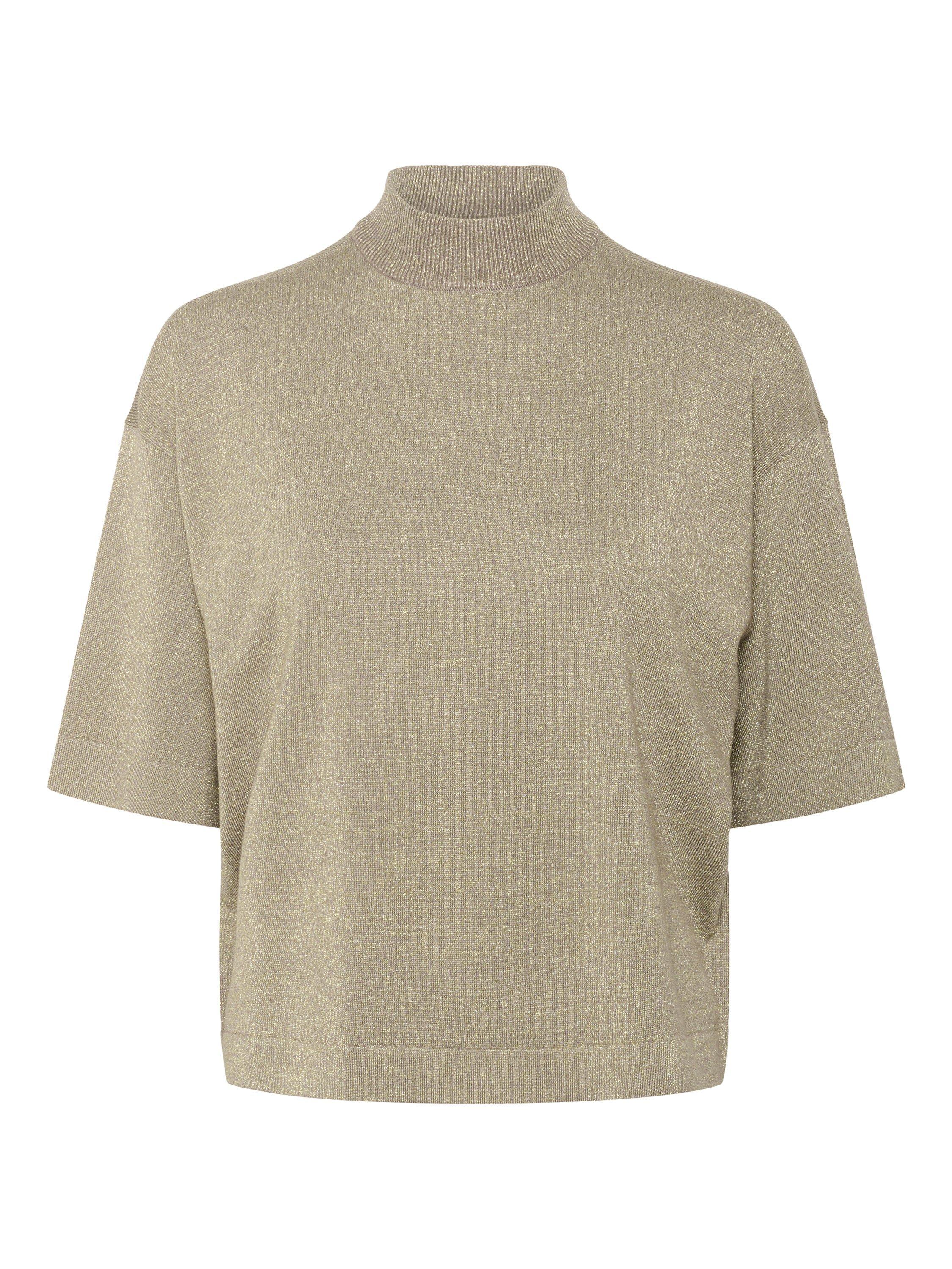 Product image 5 of 6, which shows KAFFE Regina High Neck Jumper, Morel, XS