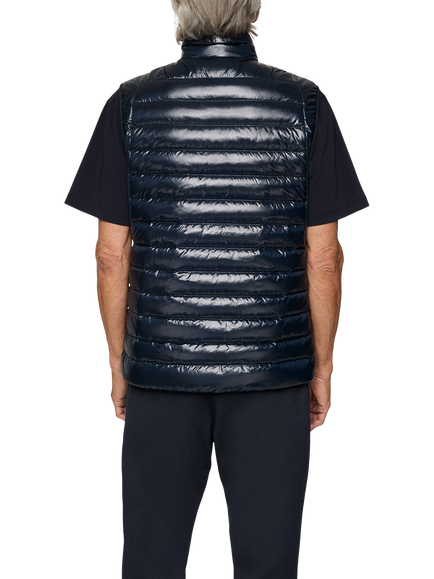 J.Lindeberg Oden Water-Repellent Down Gilet, Navy - view 2, Navy