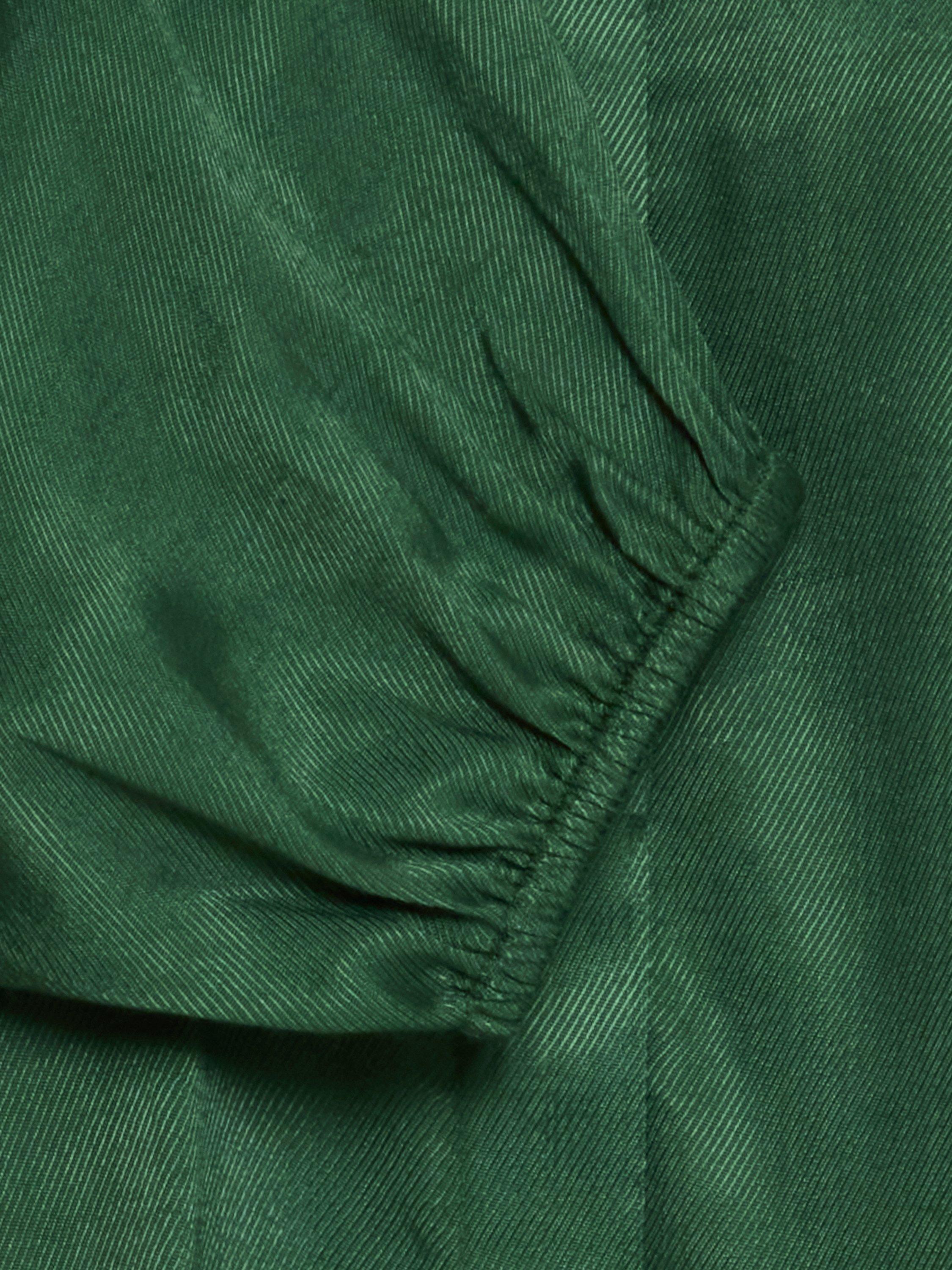 Product image 7 of 7, which shows ICHI Colorada Long Sleeve Collar Blouse, Pineneedle, 8