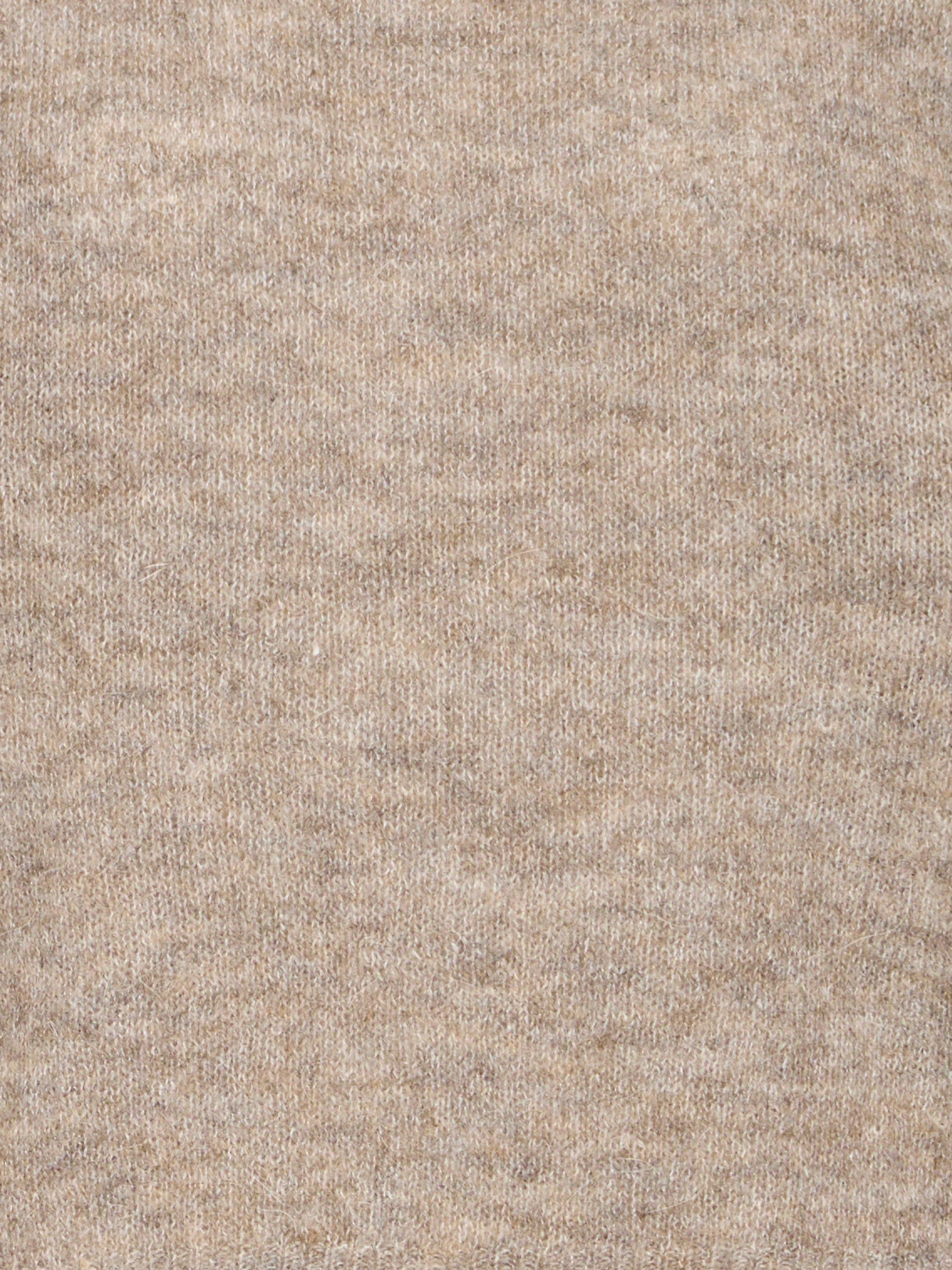 Product image 7 of 7, which shows ICHI Kamara Long Sleeve Roll Neck Knit Jumper , Fungi, XS